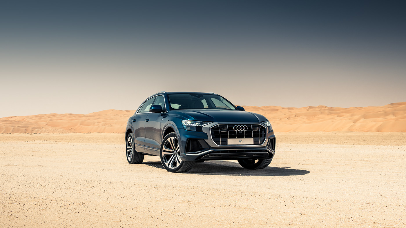Audi Q8，automobile，industrial design，product design，