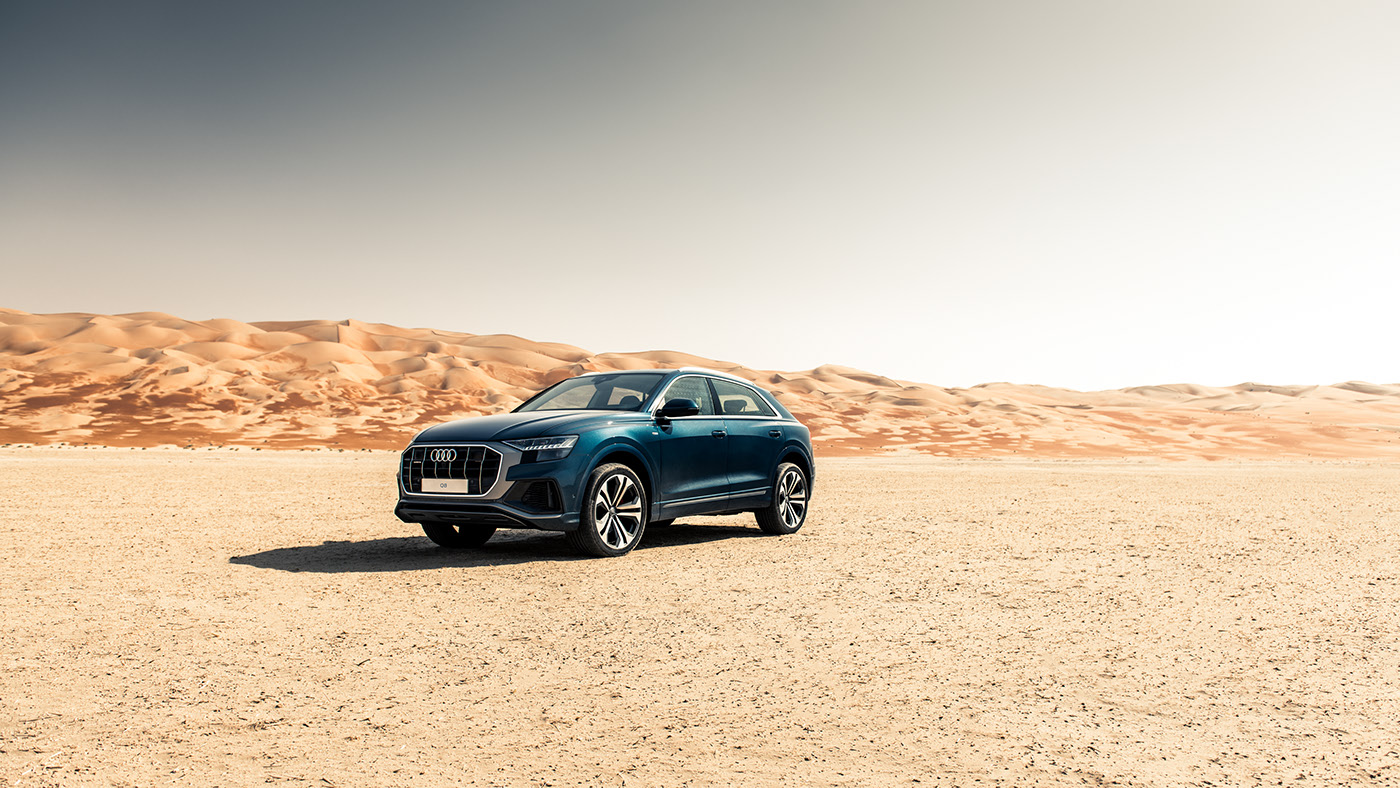 Audi Q8，automobile，industrial design，product design，