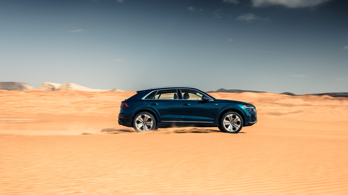 Audi Q8，automobile，industrial design，product design，