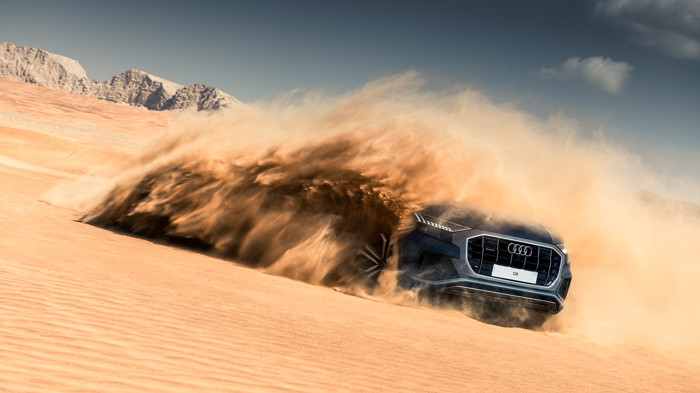 Audi Q8，automobile，industrial design，product design，