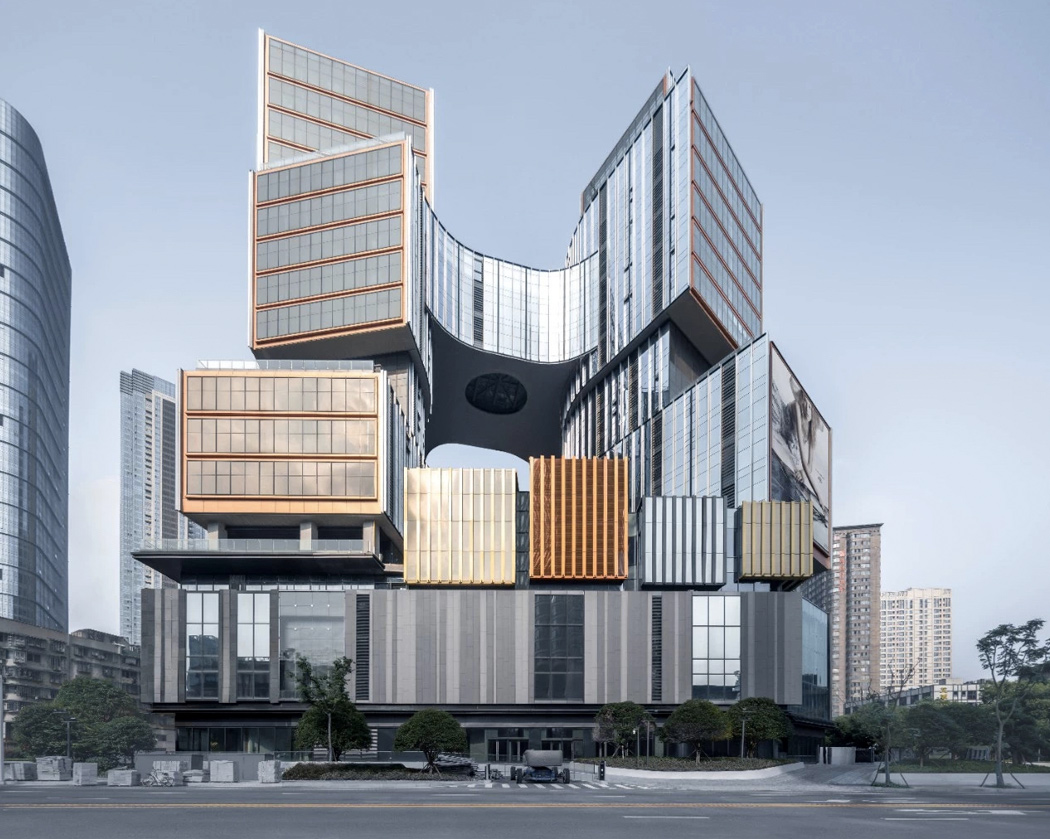 Glass，transparent，multi-storied building，mirror，