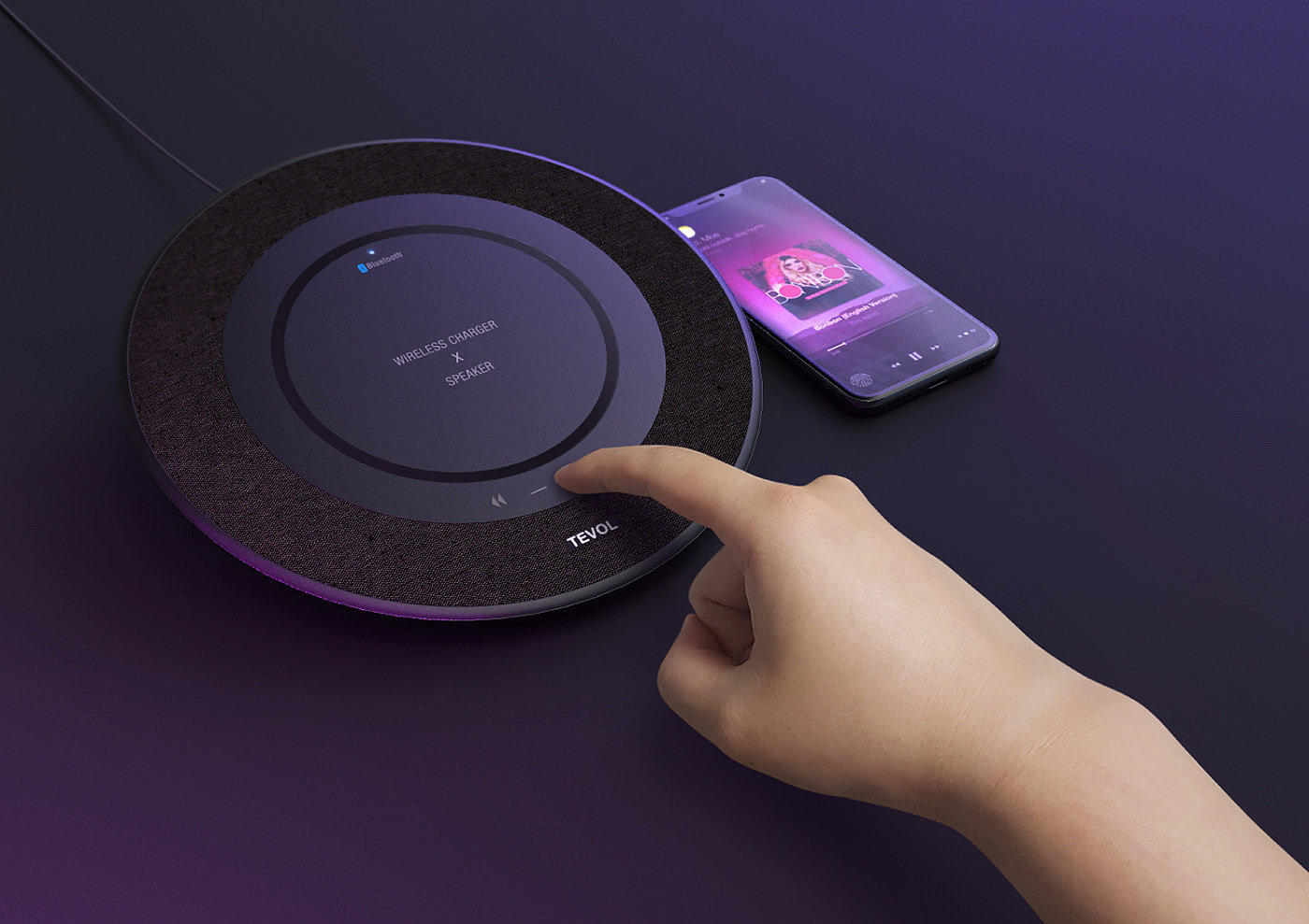 Charger，Bluetooth Speaker ，industrial design，product design，