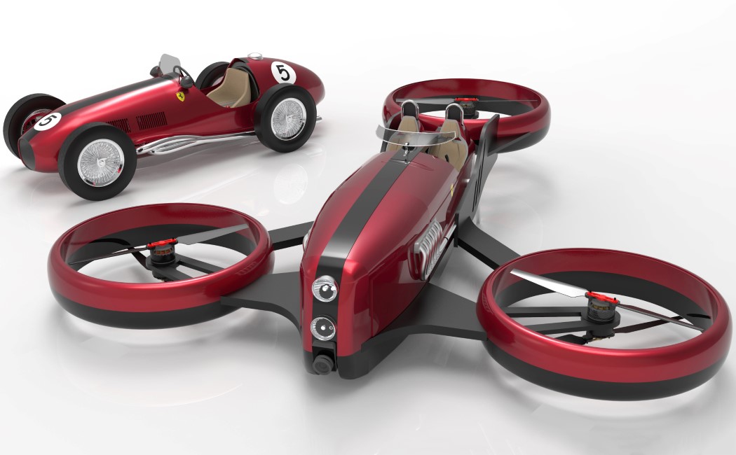 gules，Lazarus，Retro，UAV，Ferrari，FD-One，concept，