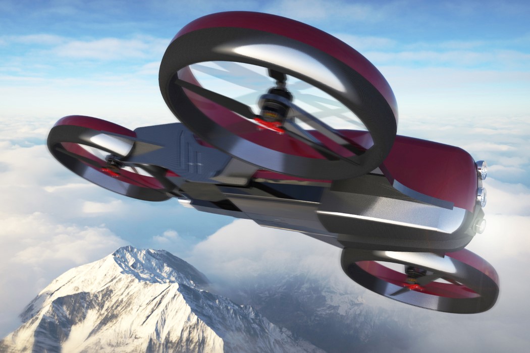 gules，Lazarus，Retro，UAV，Ferrari，FD-One，concept，