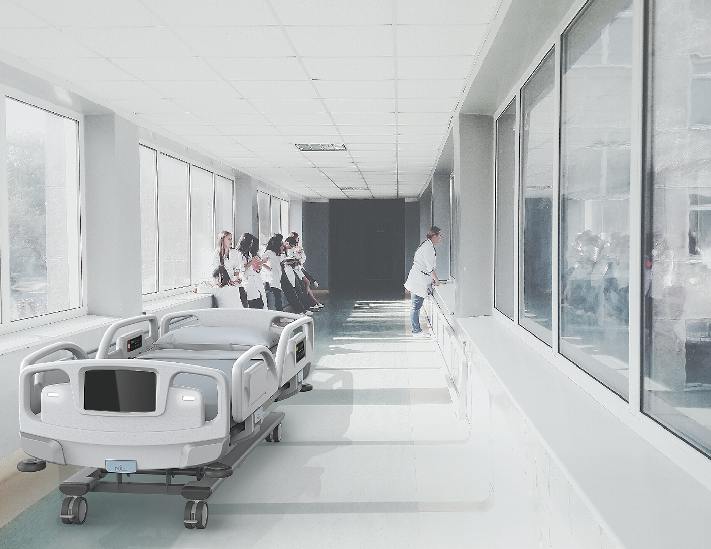 Anson Lee，Wisdom bed，hospital bed，Medical bed，