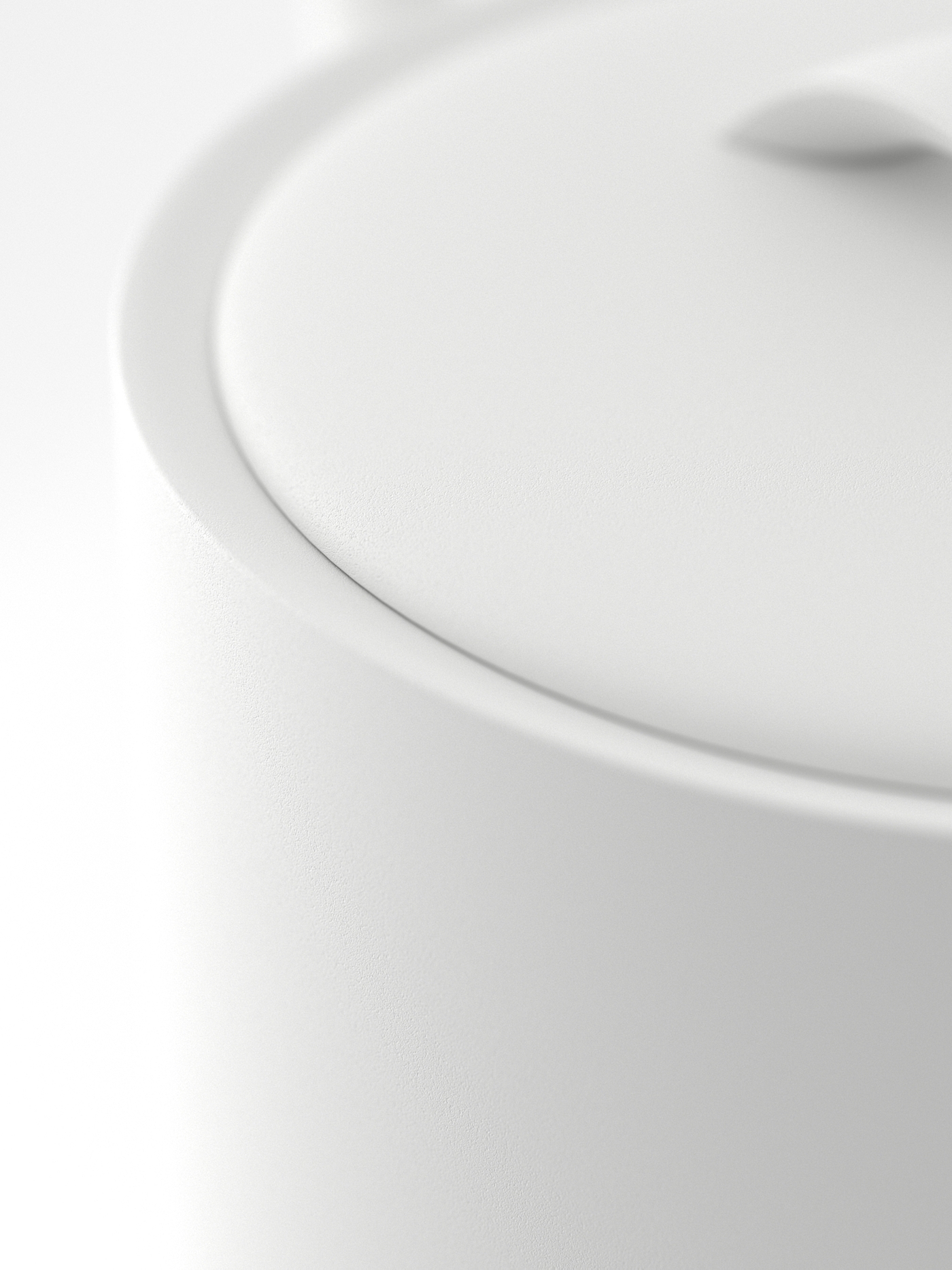 pot，white，