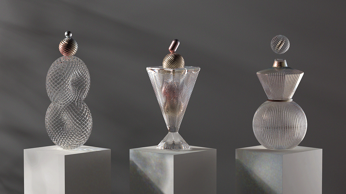 花瓶，美丽，透明，插图，