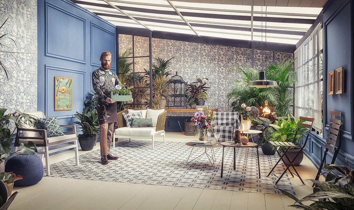 Home Furnishing，furniture，Tropic Affair ，Botany，wallpaper，wallpaper，