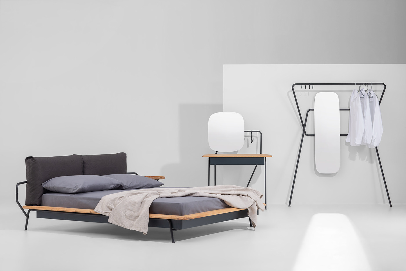 Bed，coat hanger，Table，industrial design，product design，