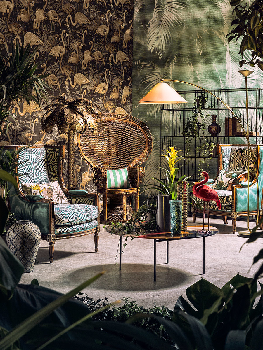 Home Furnishing，furniture，Tropic Affair ，Botany，wallpaper，wallpaper，