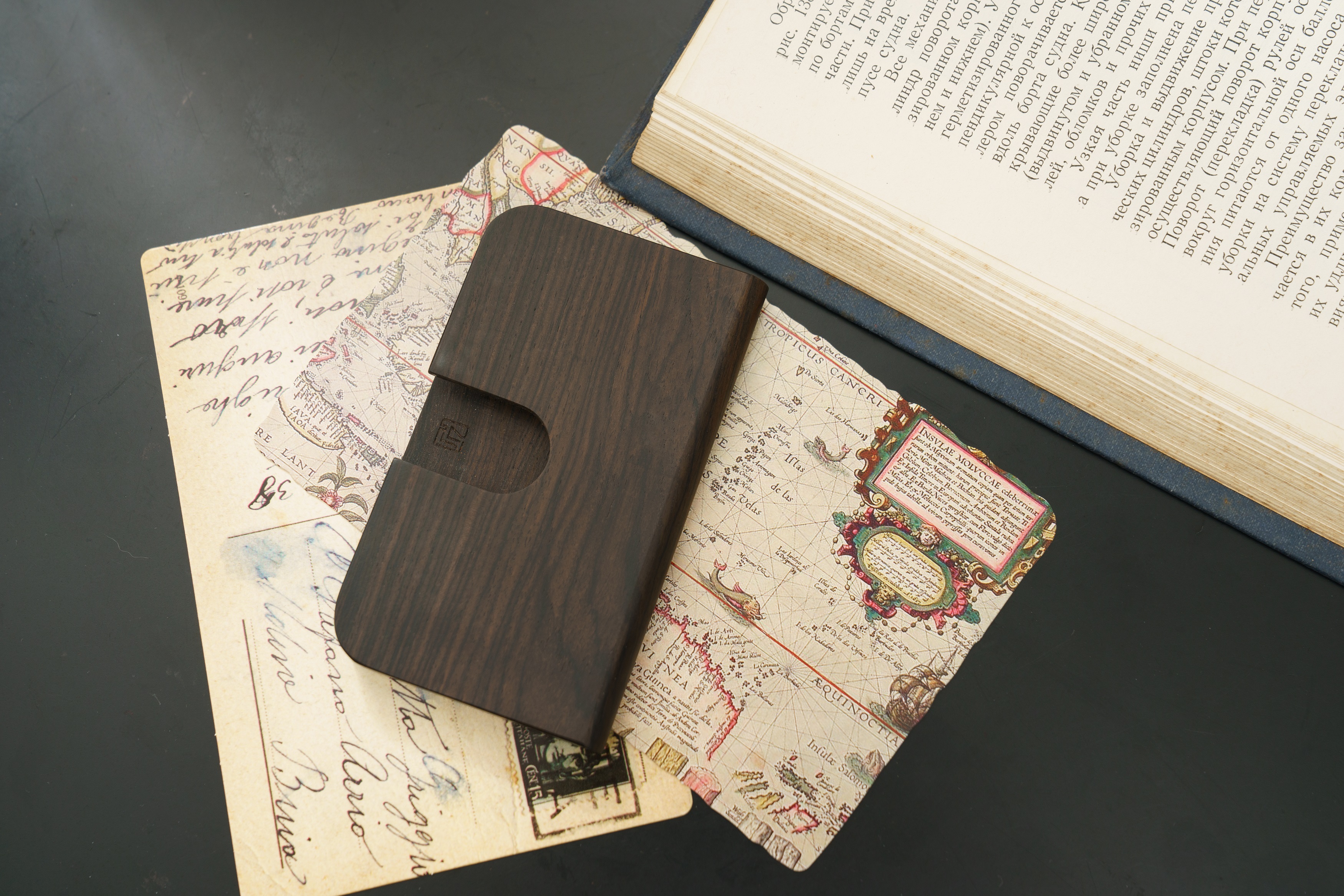 Craftsmanship，Mahogany gift，Card case，Creative office supplies，Craftsmanship home flagship store，