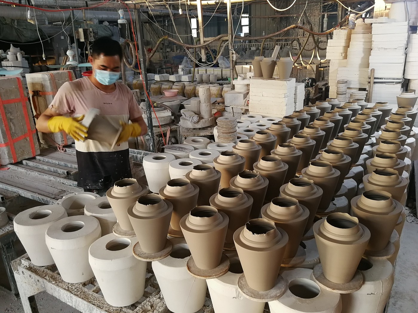 Ceramic lamp，