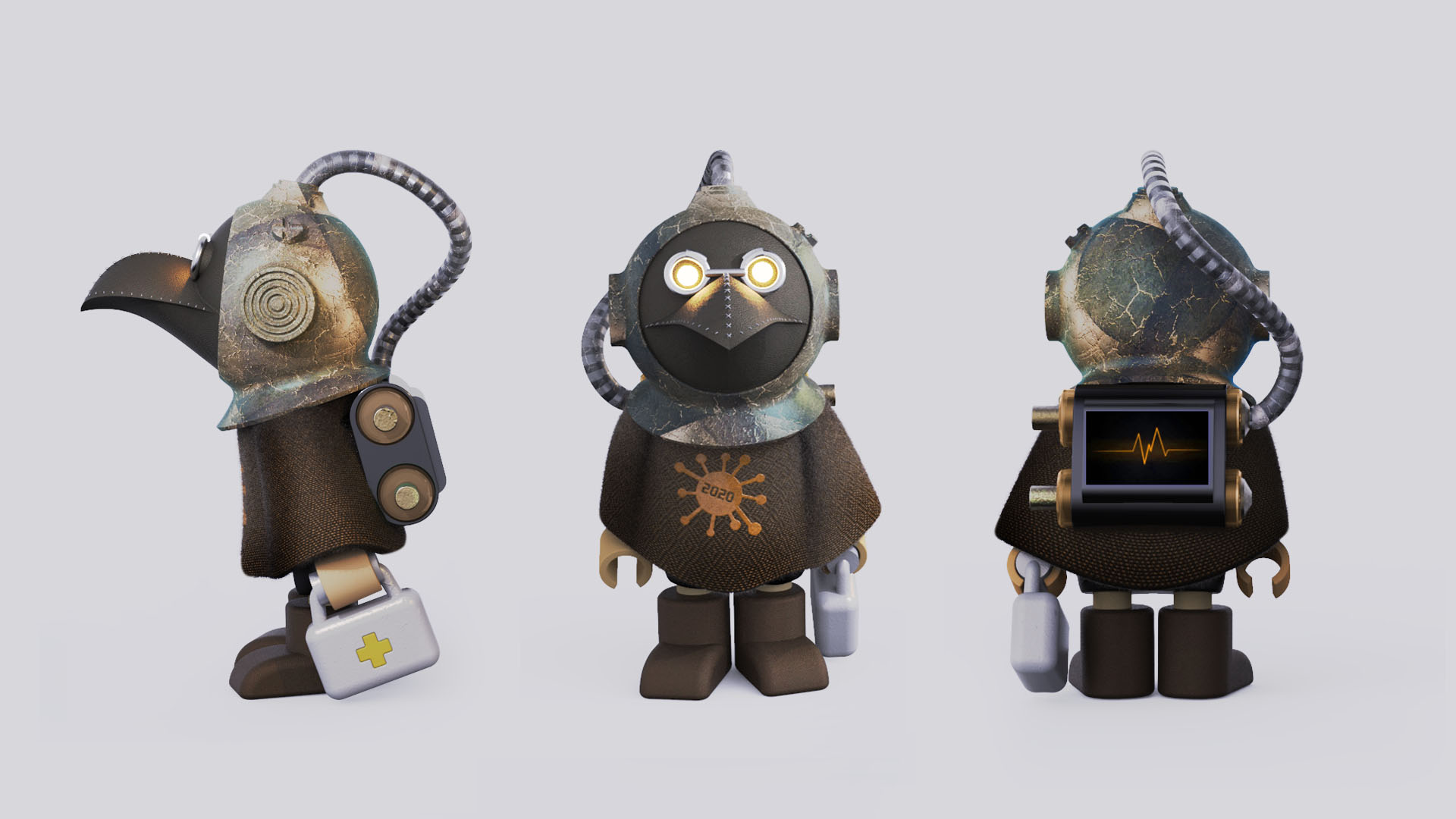 Handmade, character doll，