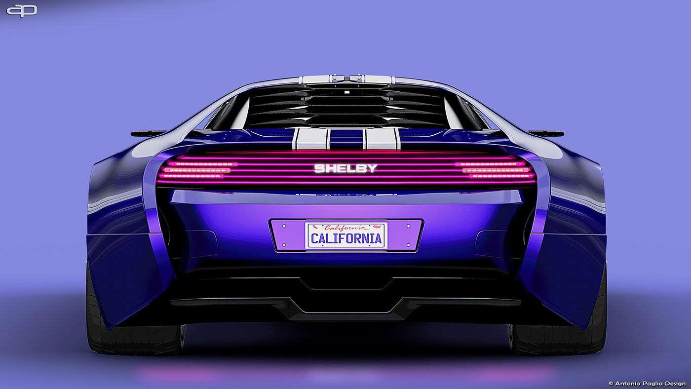 concept，Automobile design，Muscle car，