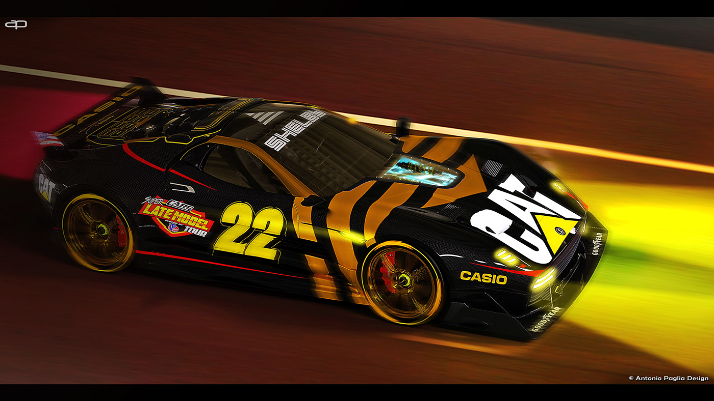 concept，Automobile design，Muscle car，