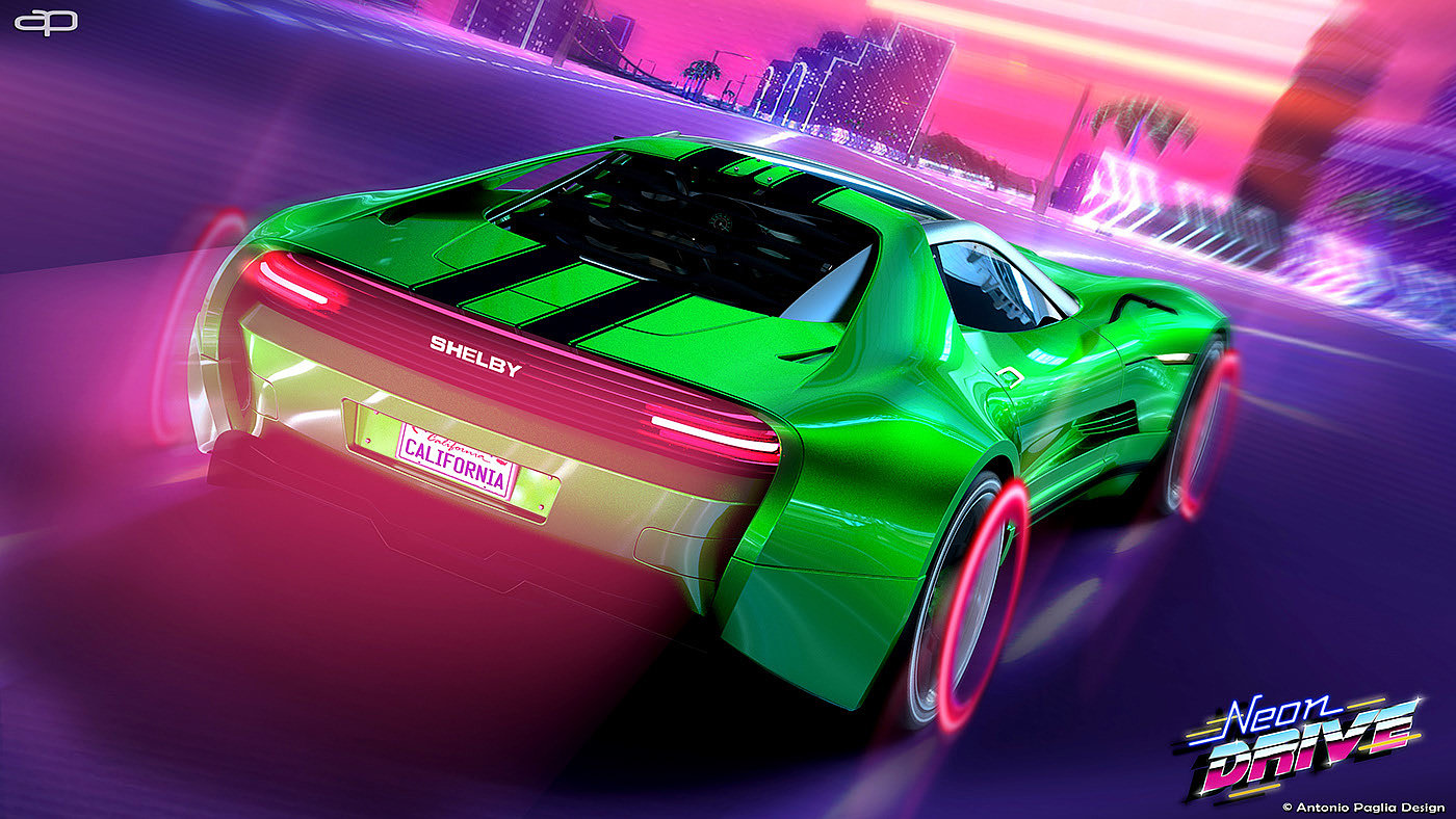 concept，Automobile design，Muscle car，