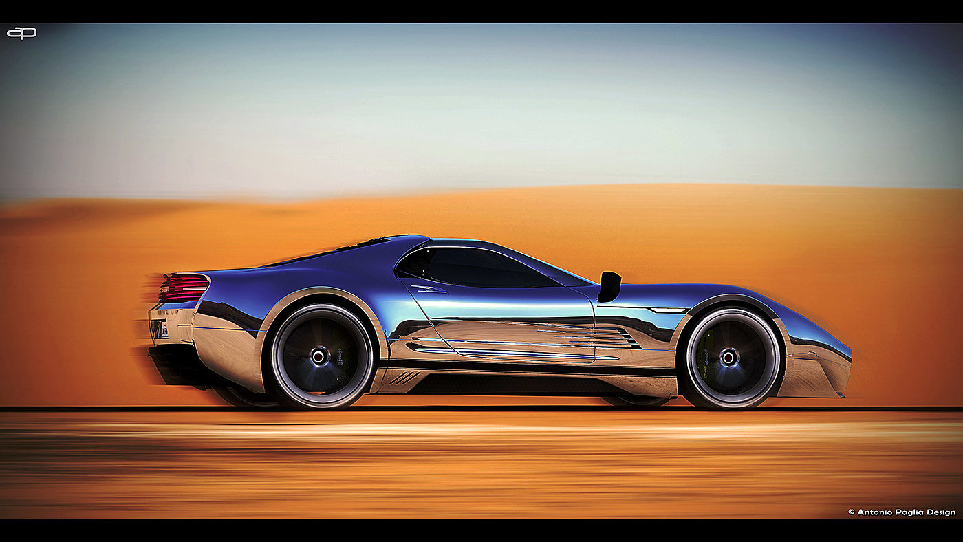 concept，Automobile design，Muscle car，