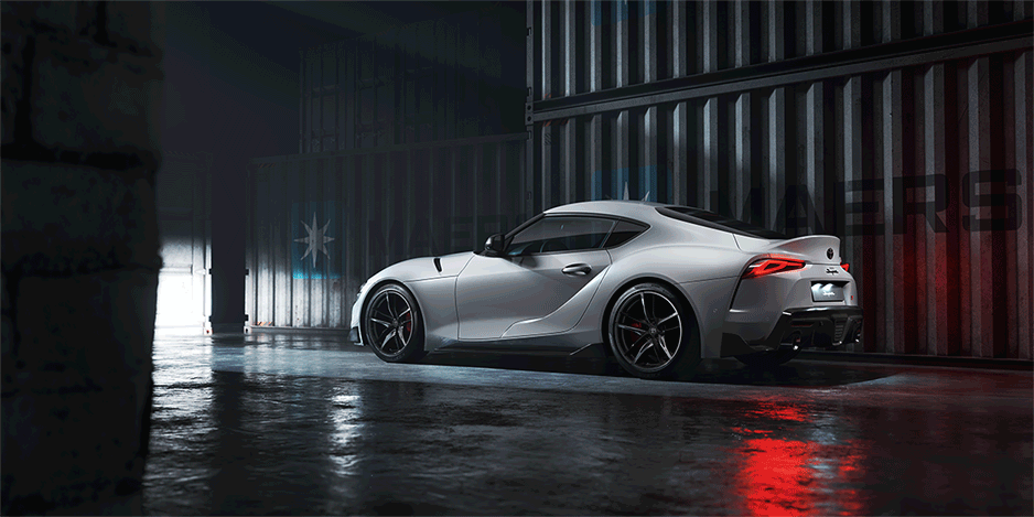 Toyota，cgi，automobile，modeling，Render，