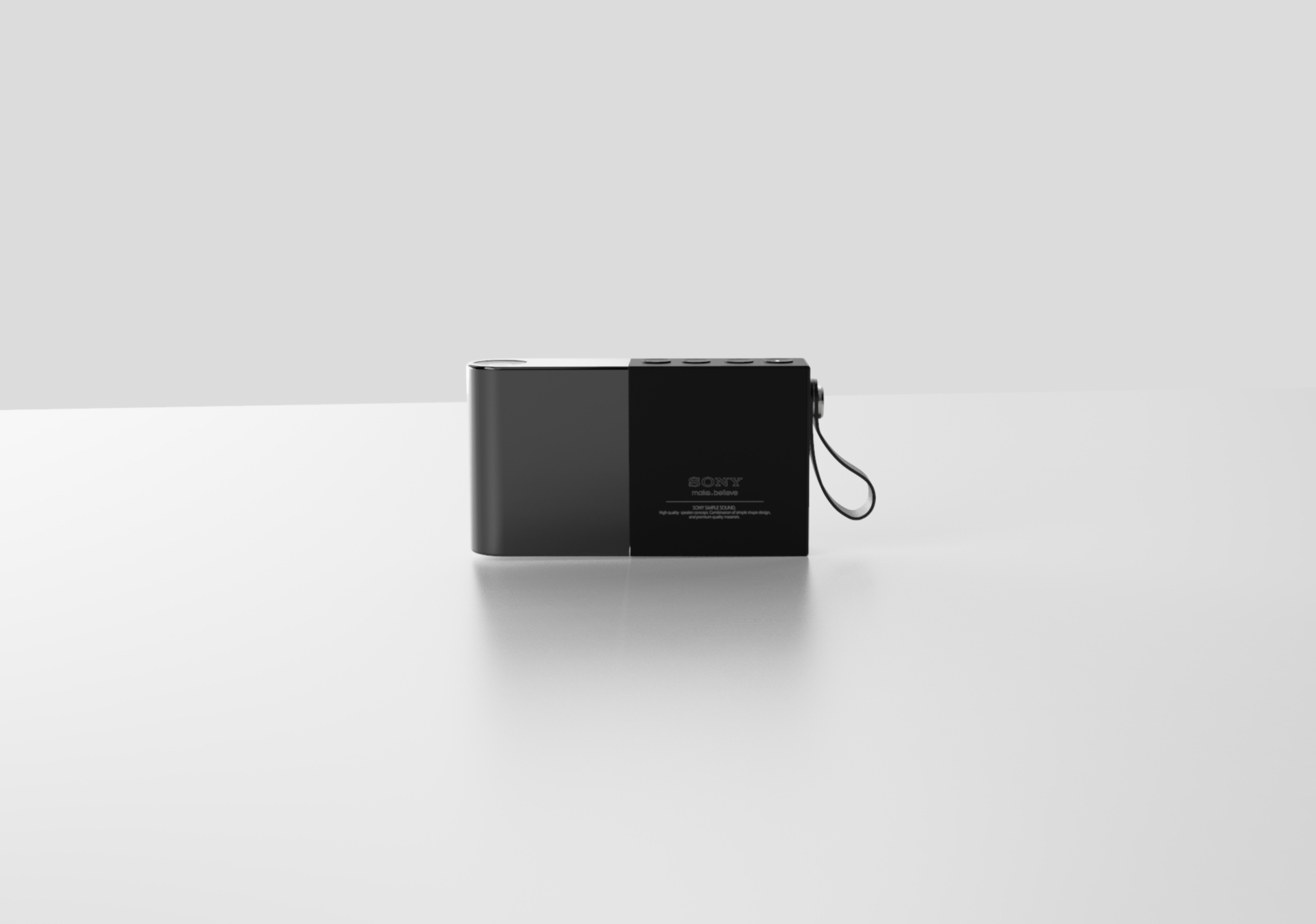 Sony make. believe，sound，household electrical appliances，pragmatism，Restraint，