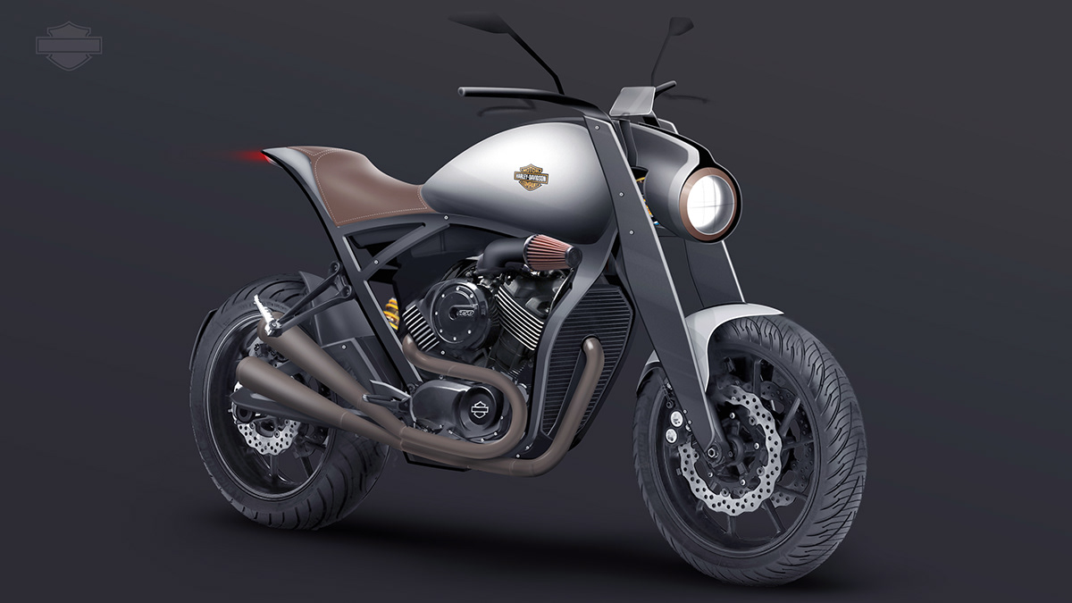 concept，Halley，Davidson，motorcycle，