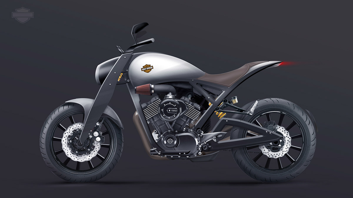concept，Halley，Davidson，motorcycle，