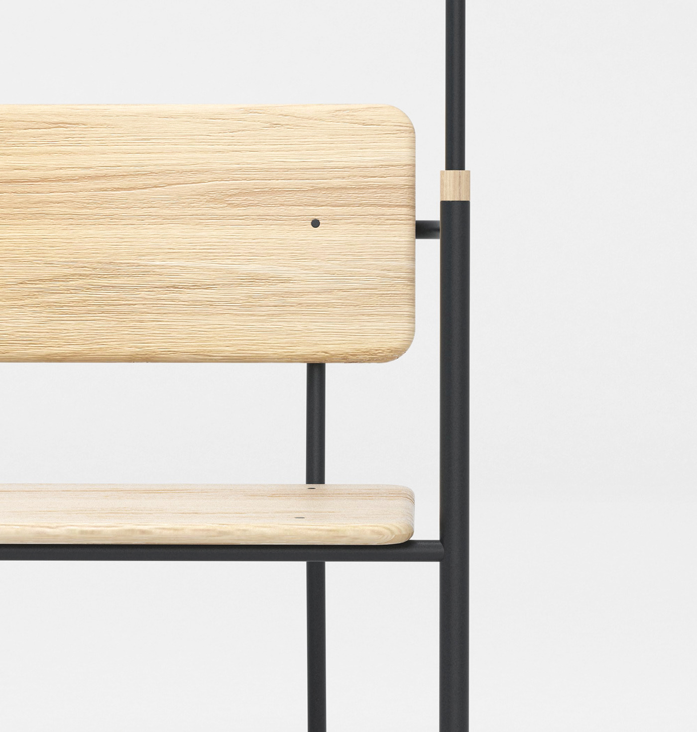 bench，Floor lamp，Metal，woodiness，Simplicity，