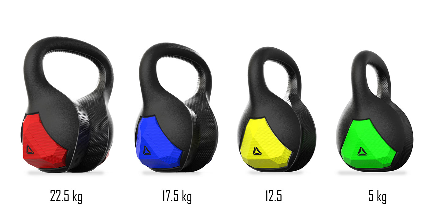 Bodybuilding，Kettlebell，muscle，motion，