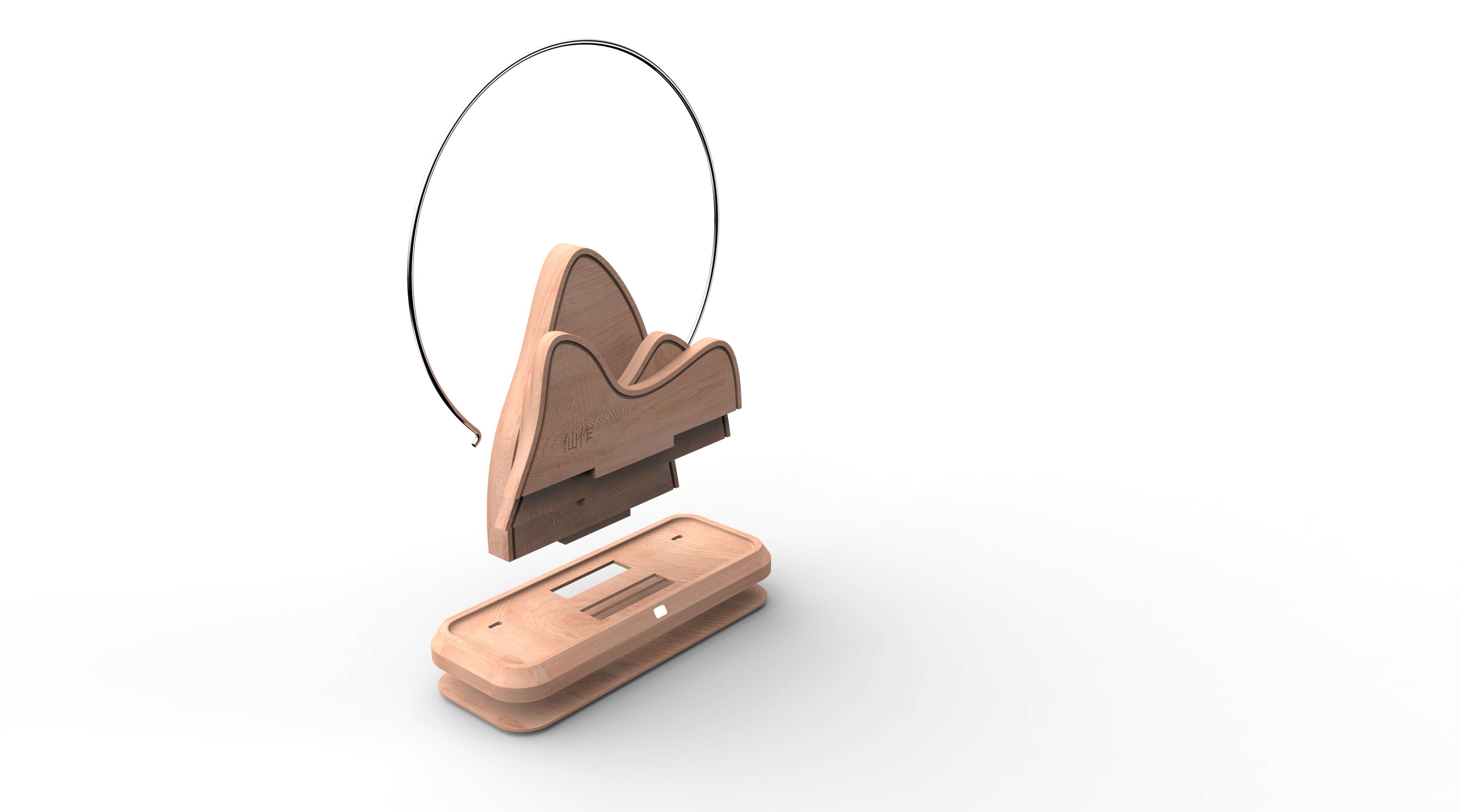 Wireless charging，Wooden ，intelligence，Mobile charge，