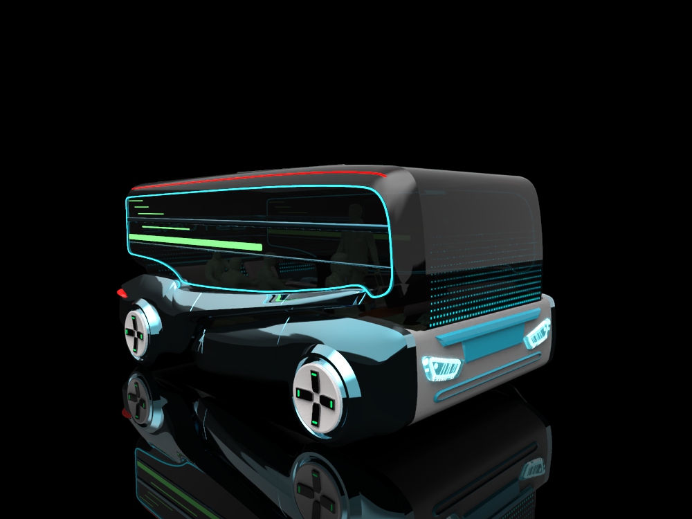 traffic，automobile，conceptual design，space，