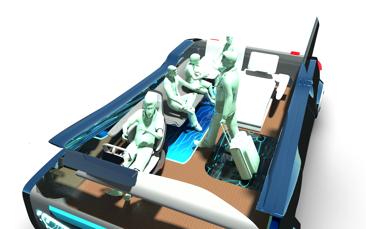 traffic，automobile，conceptual design，space，