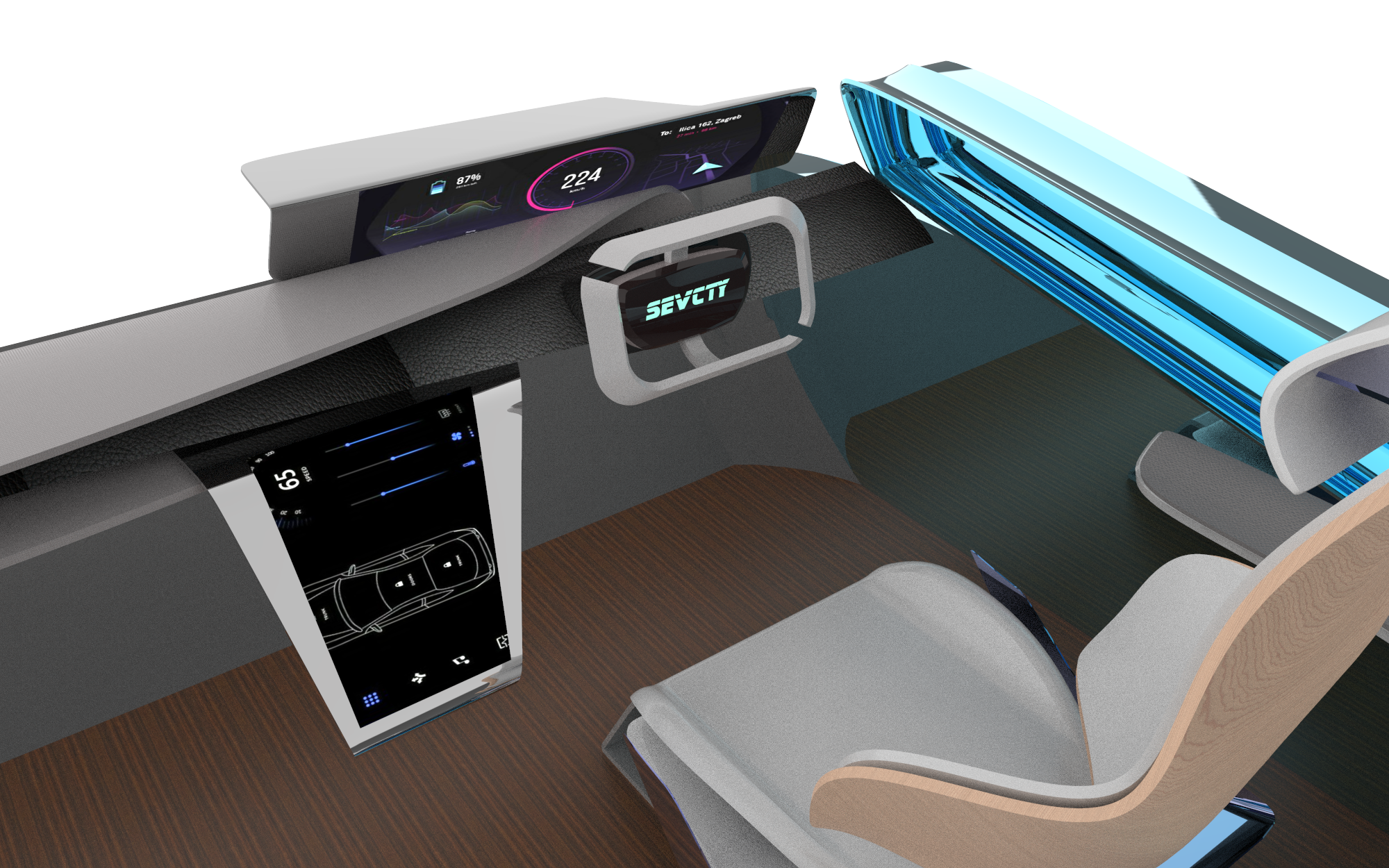 traffic，automobile，conceptual design，space，