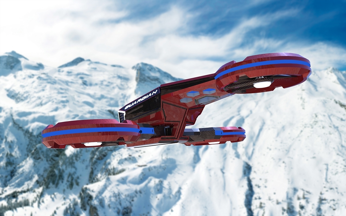 industrial design，intelligence，science and technology，UAV，Rescue aircraft，