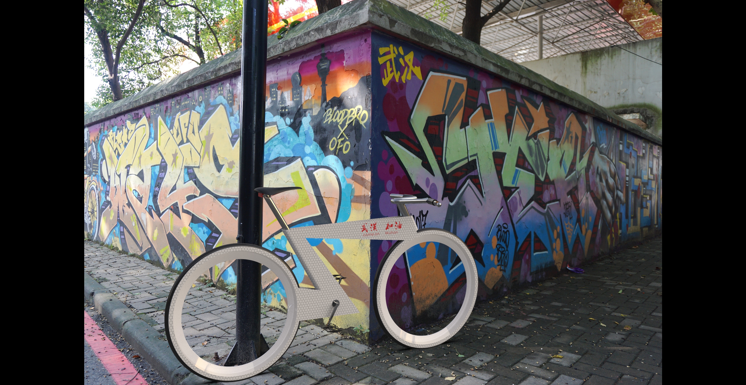 Non spoke bicycle，