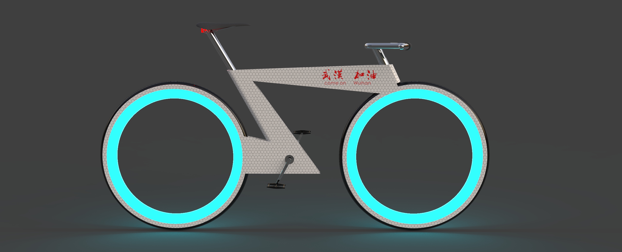 Non spoke bicycle，