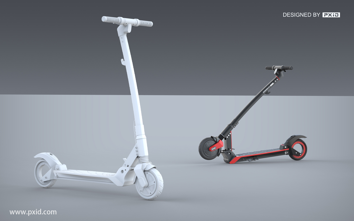 Scooter design，Design of electric scooter，Electric vehicle design，Vehicle design，