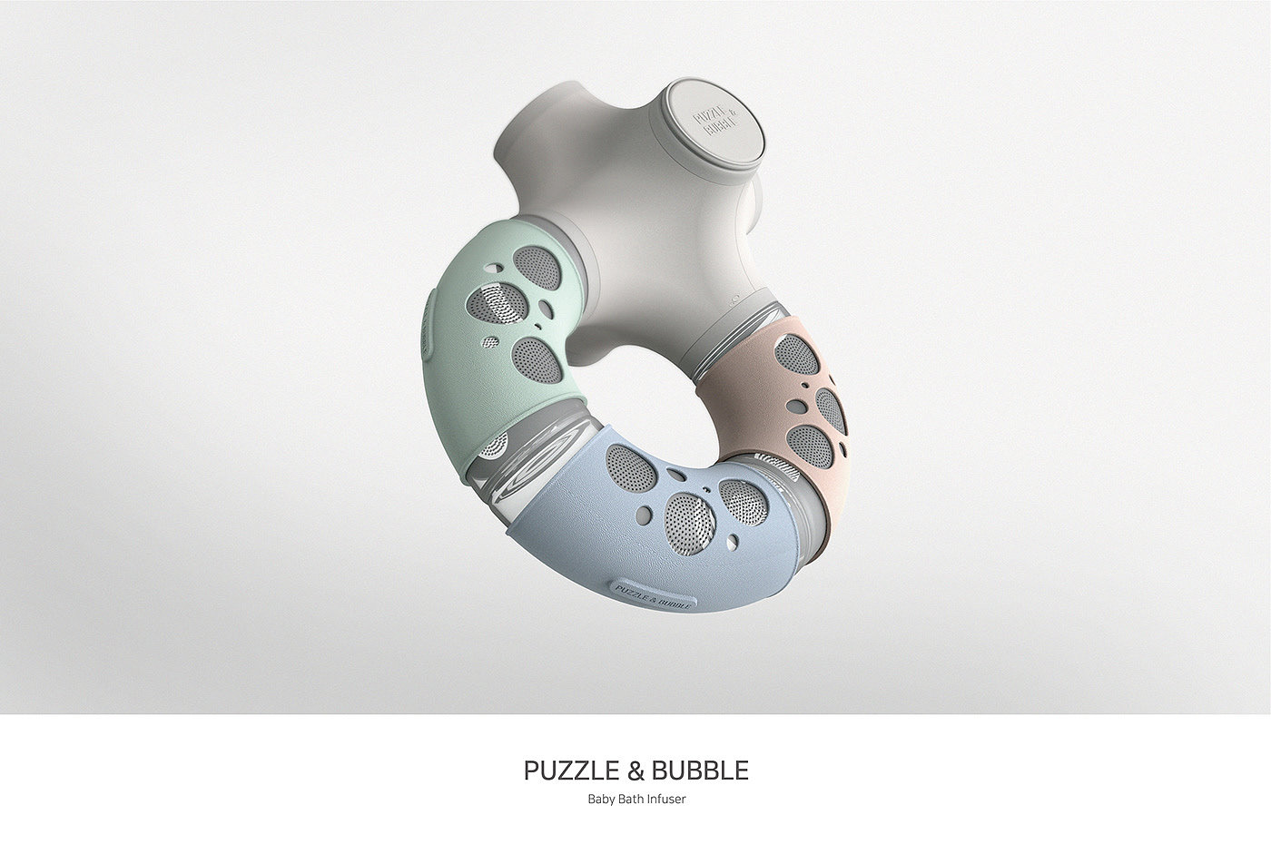 婴儿，Puzzle & Bubble，Jiheon Song，洗澡，沐浴，益智玩具，韩国设计展奖，D2B，