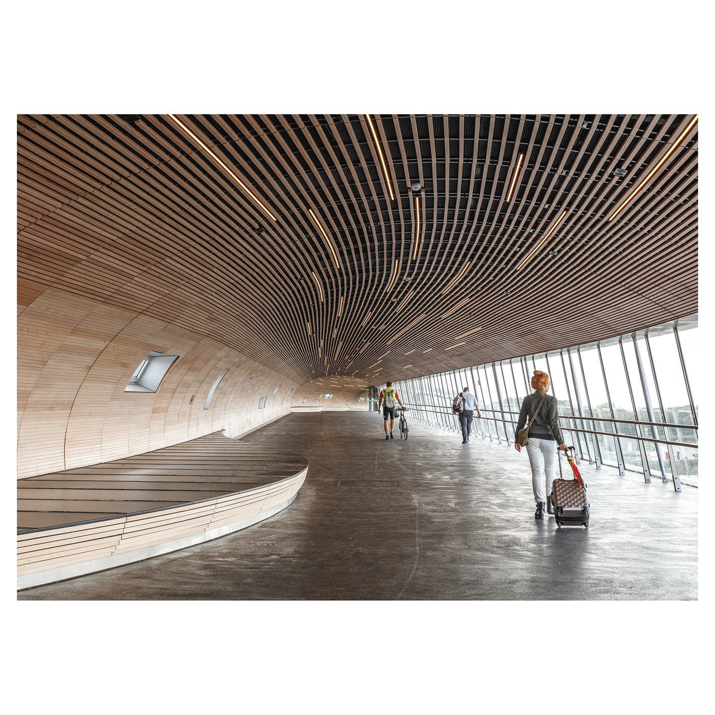 footbridge，Art，Rasmus Horsthoj，Photography，K Ø G E N O R D，station，traffic，