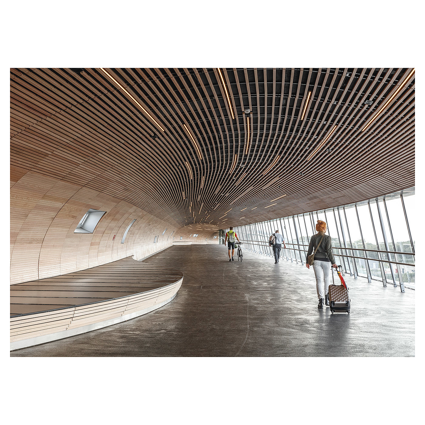 footbridge，Art，Rasmus Horsthoj，Photography，K Ø G E N O R D，station，traffic，