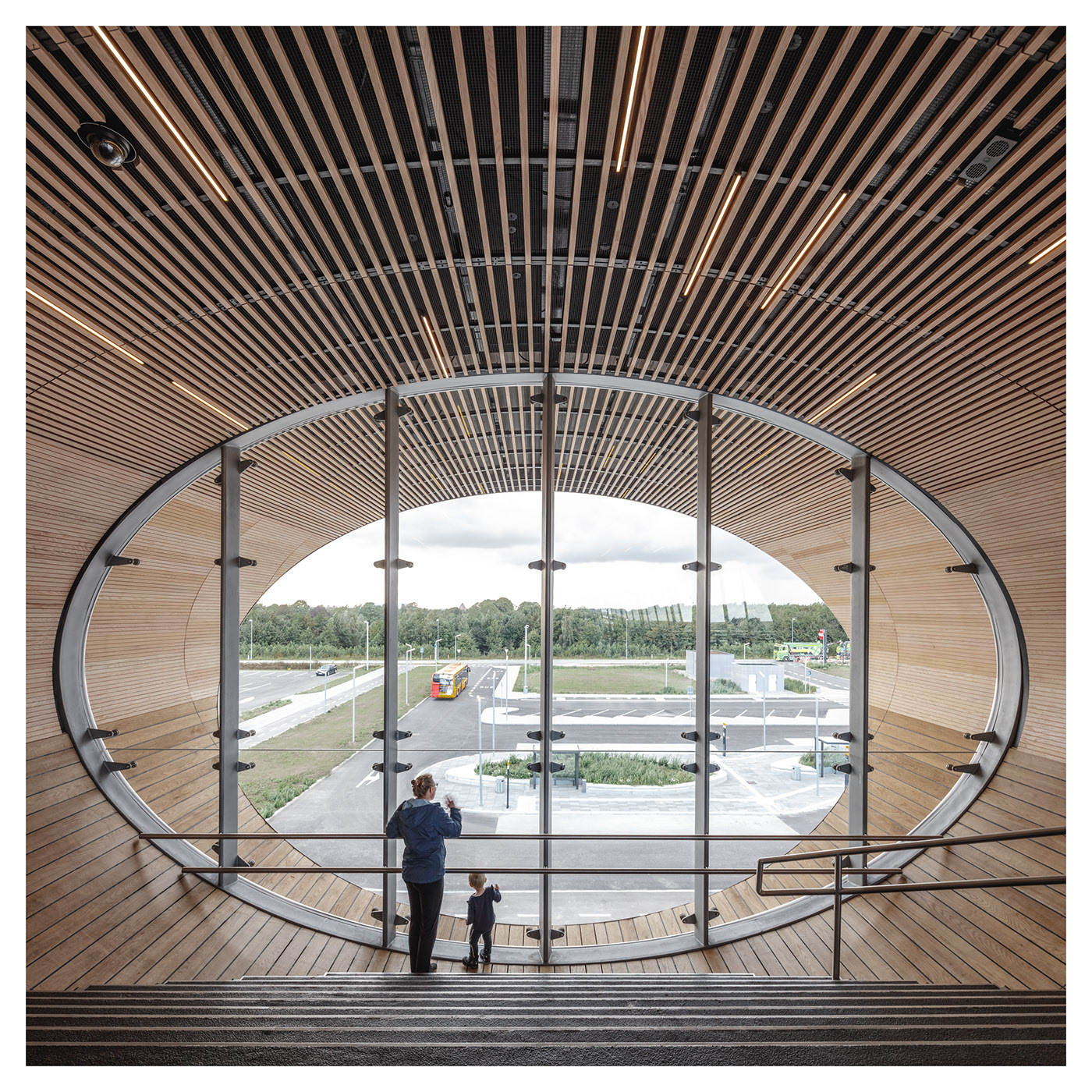 footbridge，Art，Rasmus Horsthoj，Photography，K Ø G E N O R D，station，traffic，