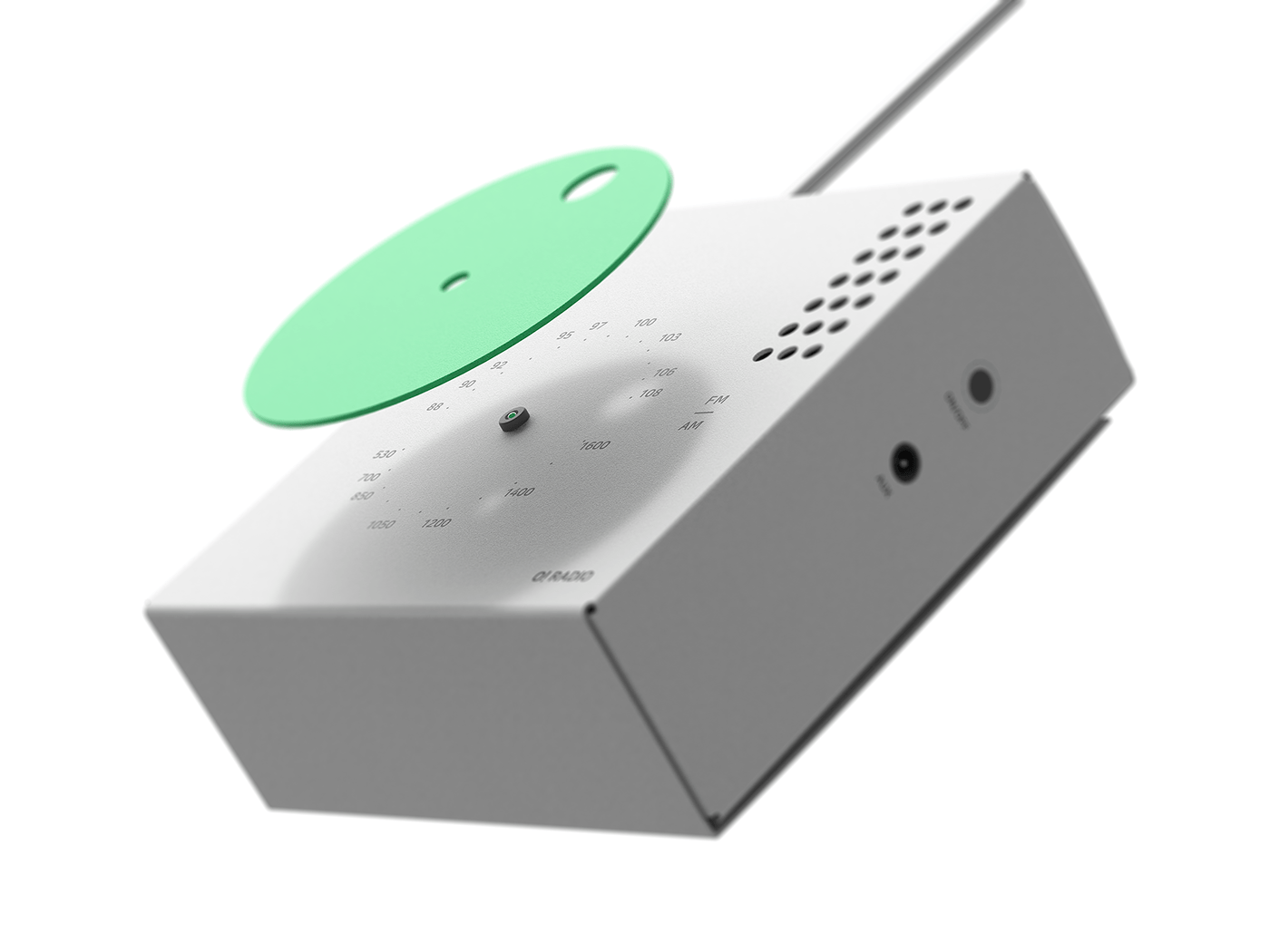 found / Founded，O! RADIO，diy，radio，paper ，