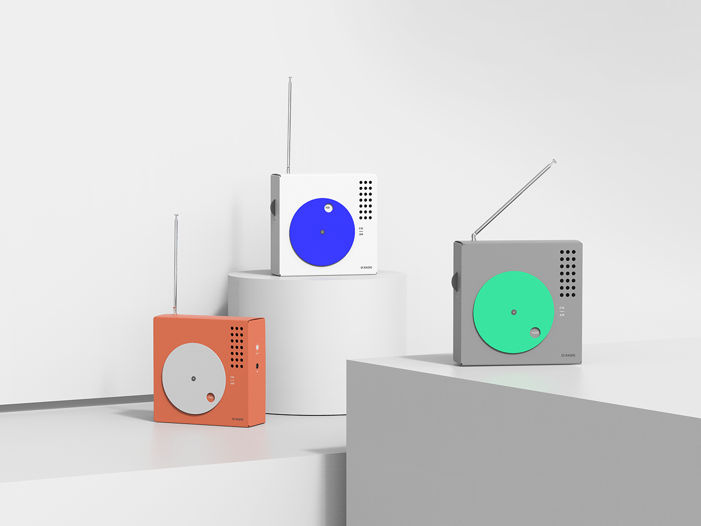 found / Founded，O! RADIO，diy，radio，paper ，