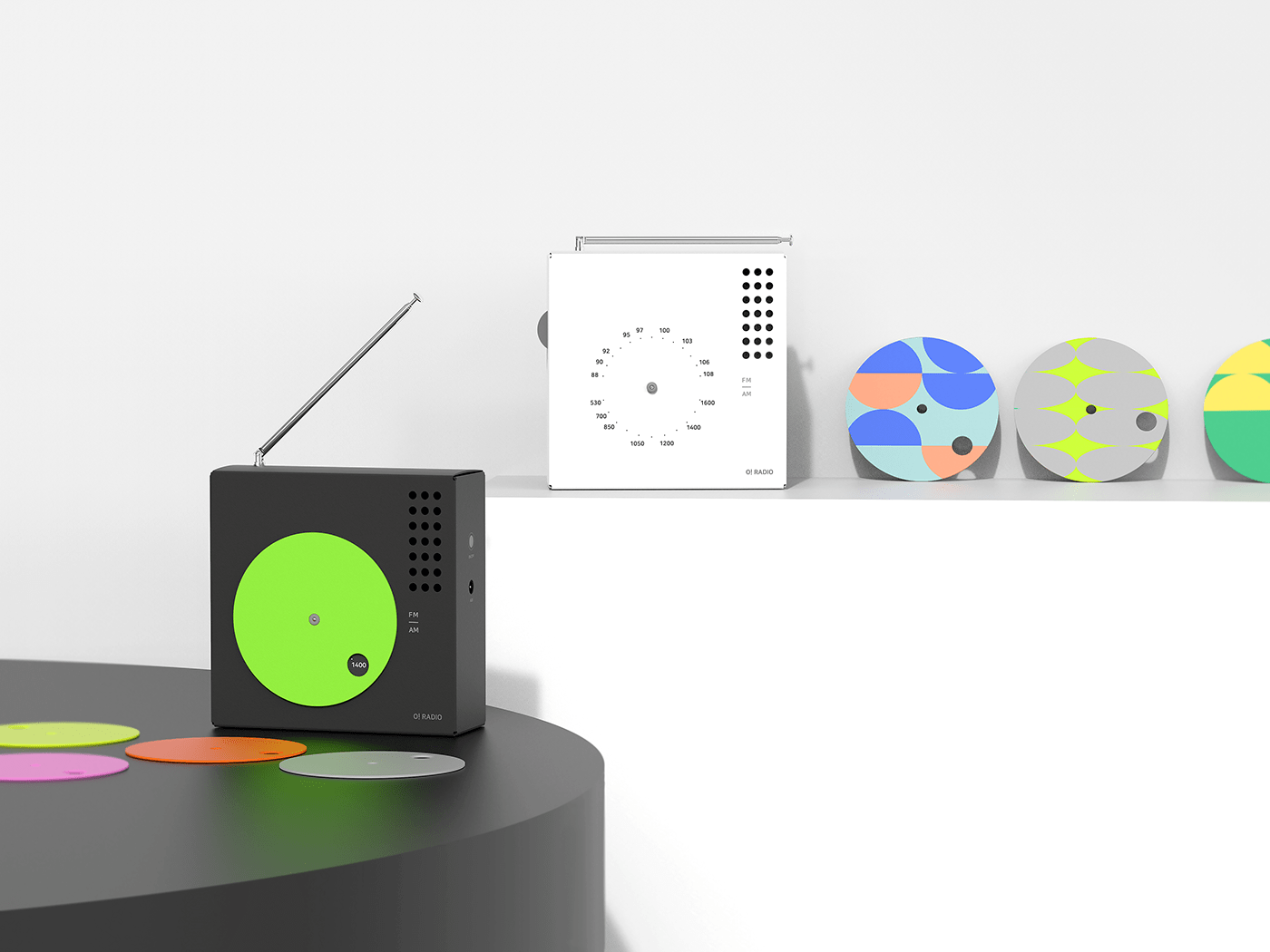 found / Founded，O! RADIO，diy，radio，paper ，