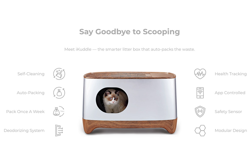 Deodorization，iKuddle，app，Pets，Kitty，disassemble，Toilet，