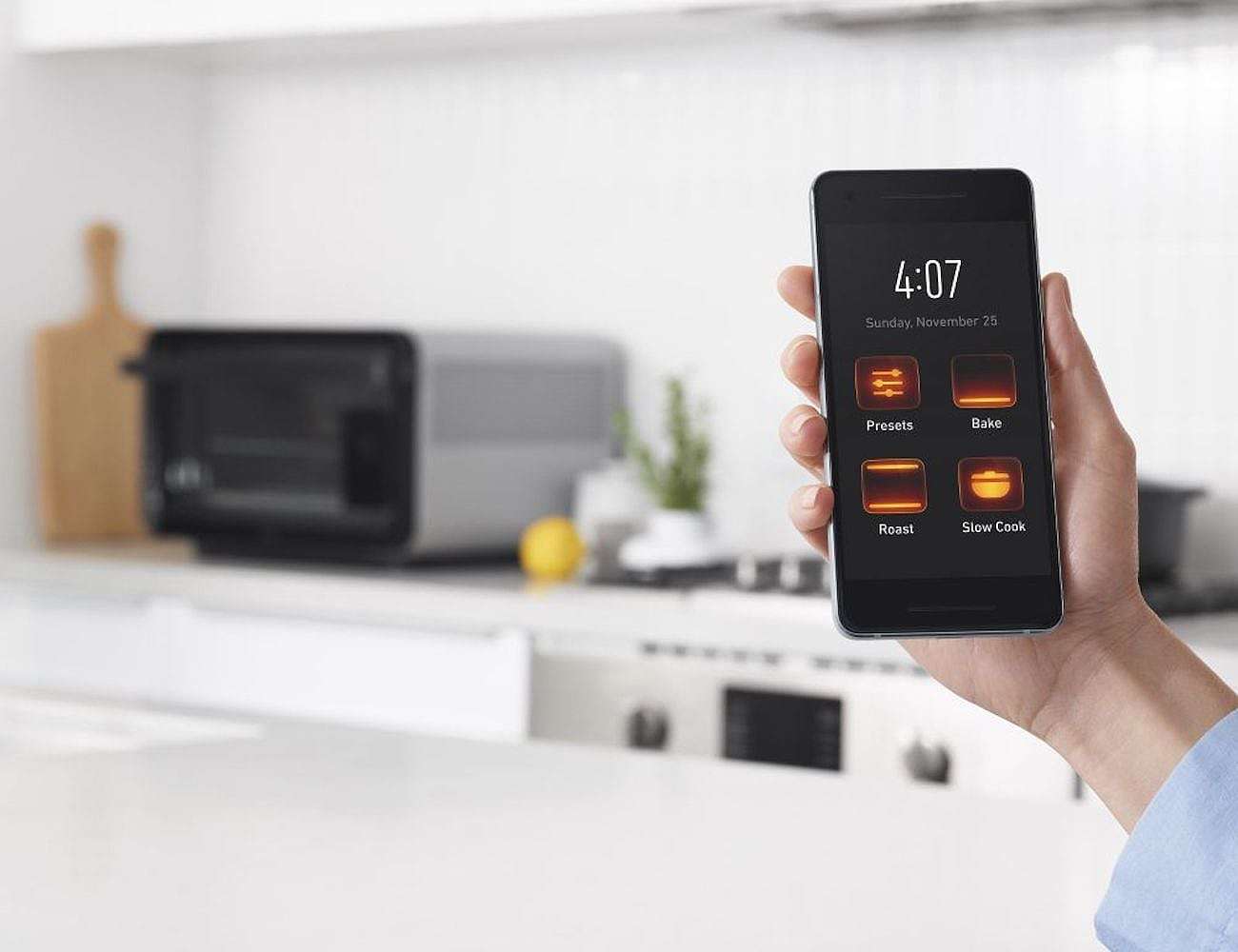 app，oven，intelligence，kitchen，June Oven，