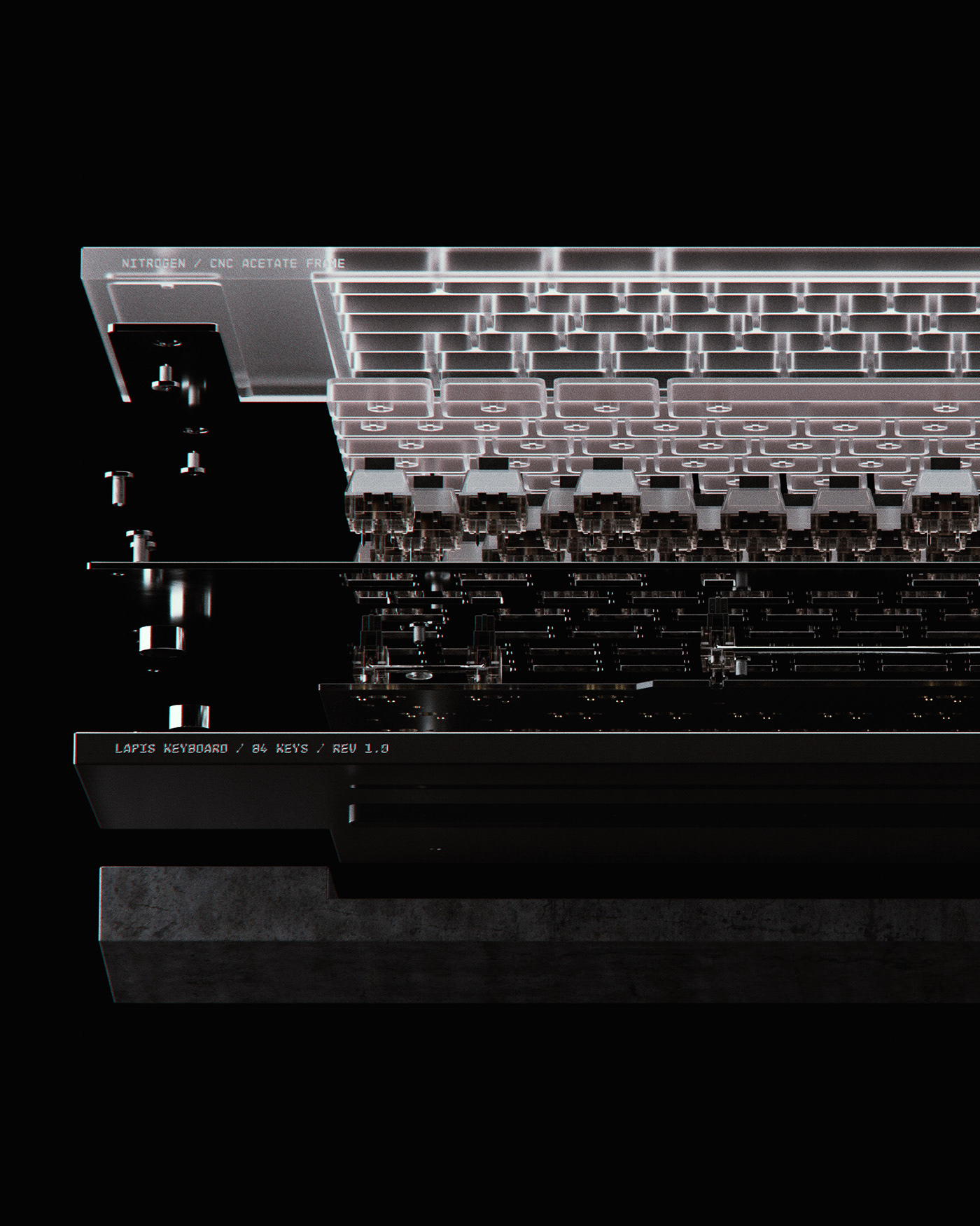 LAPIS，keyboard，Plastic，