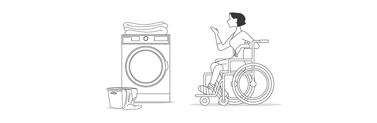 Washing machine，Household Electric Appliances，SLIP WASH，Creative design，