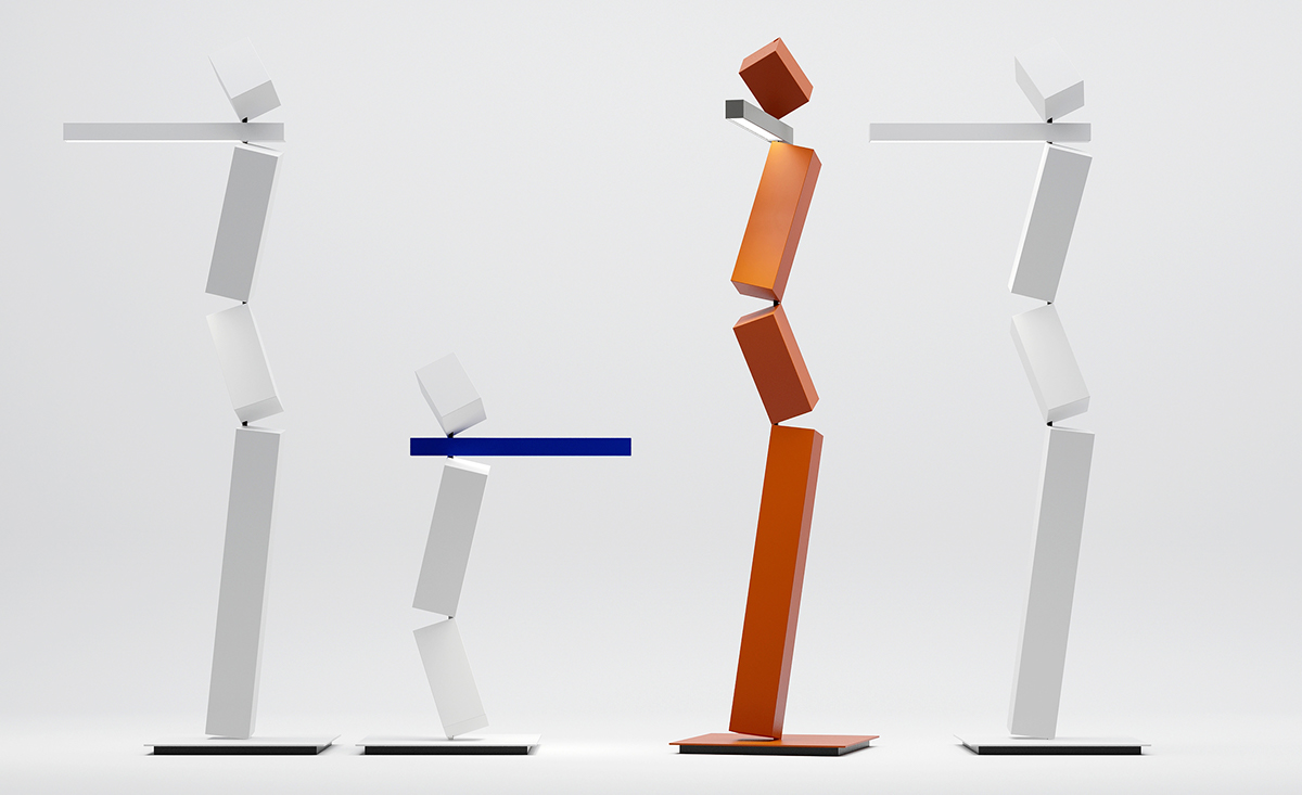 Abnormality，Lamp design，Metal，