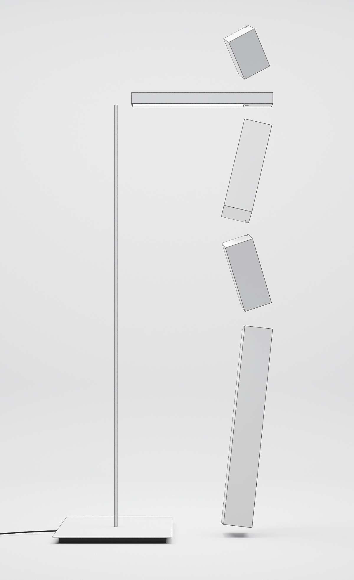 Abnormality，Lamp design，Metal，