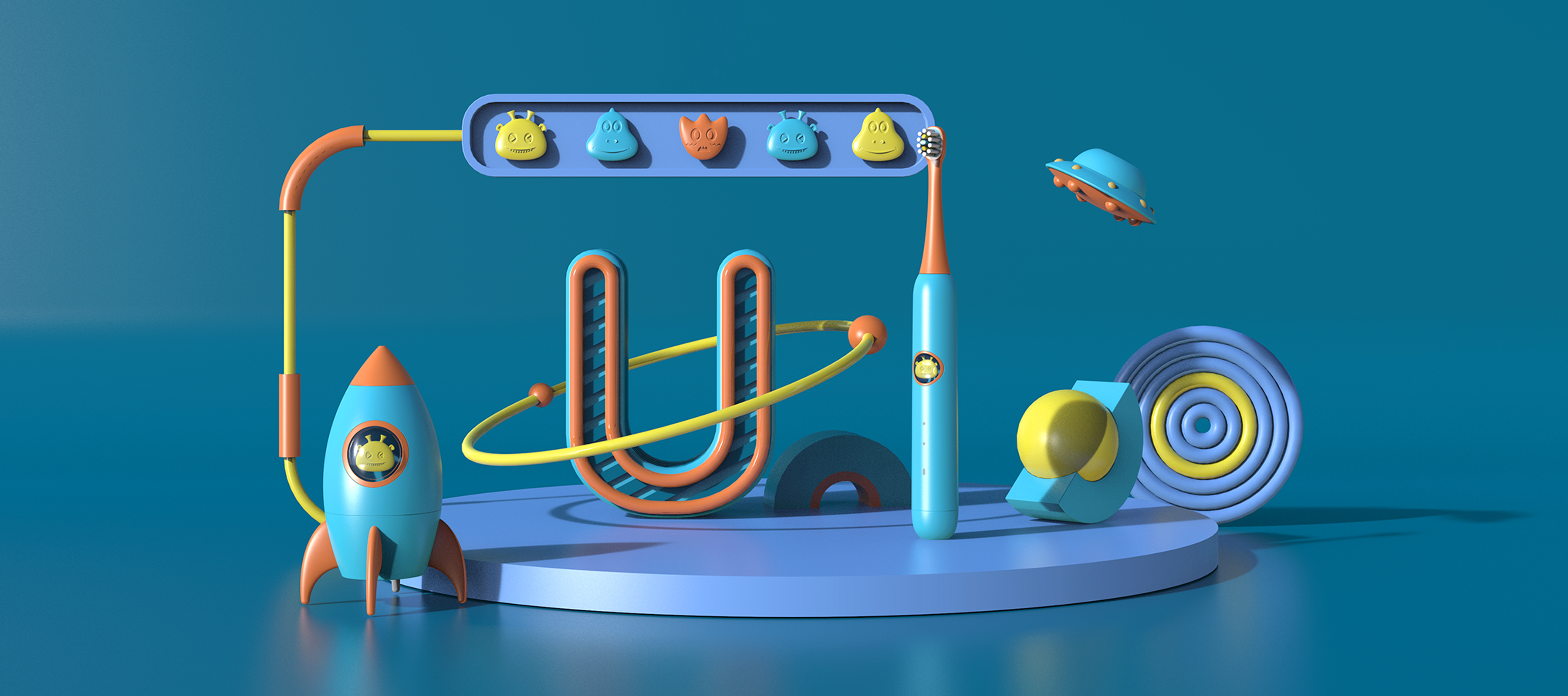 Children, electric toothbrush，