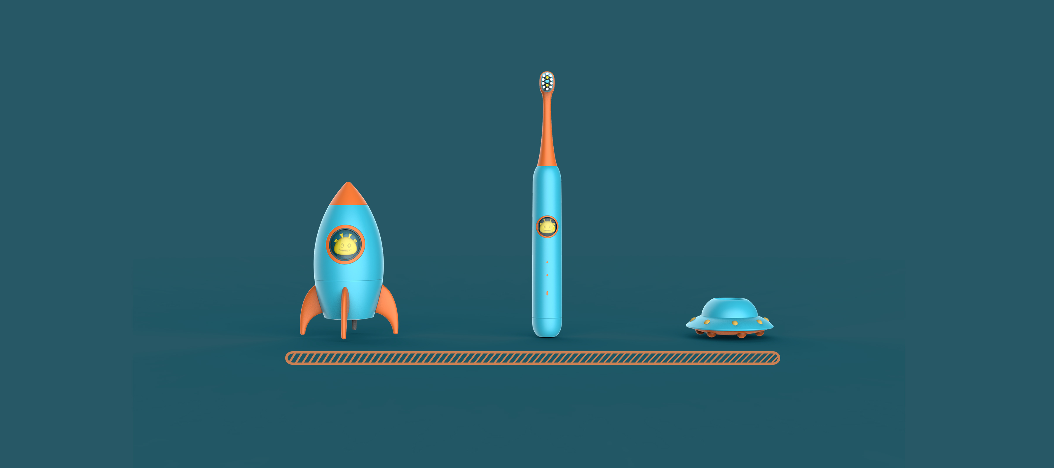 Children, electric toothbrush，